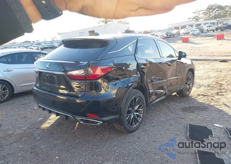 2021 Lexus Rx 350 F Sport Appearance from USA, damaged, VIN 2T2SZMDA2MC280472